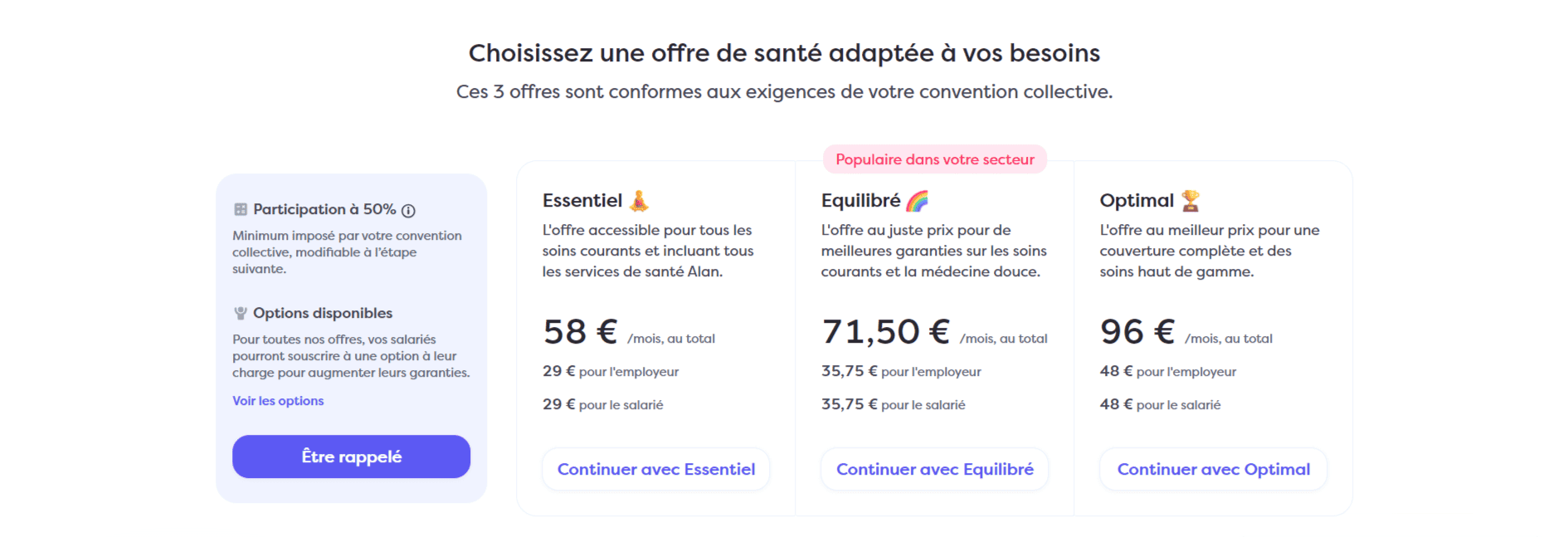 découvrez les offres et services proposés par la mutuelle alan pour les entreprises. protégez vos employés avec une couverture santé complète et adaptée à leurs besoins, tout en bénéficiant d'une solution digitale simple et efficace.