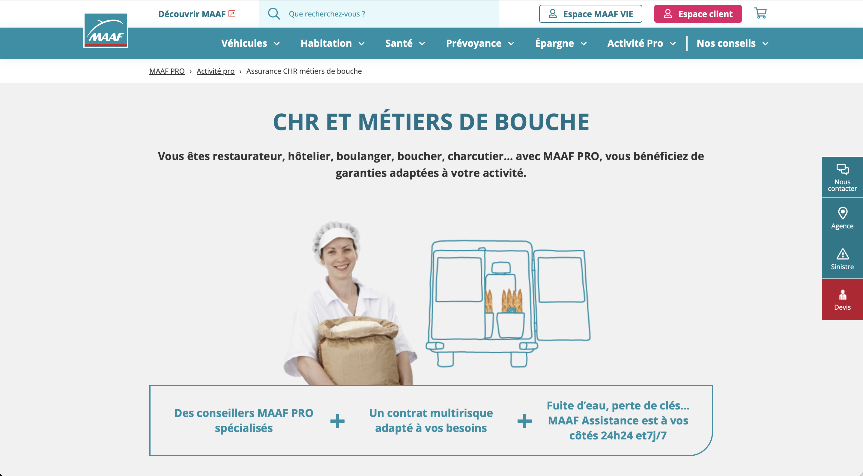 découvrez maaf pro assurance, des solutions sur mesure pour les professionnels. protégez votre activité avec des garanties adaptées à vos besoins spécifiques et bénéficiez d'un accompagnement 24/7.