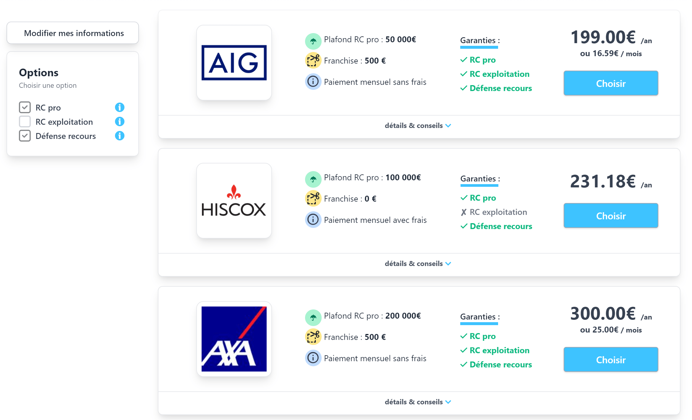 découvrez rc pro assurance, votre partenaire de confiance pour une couverture exhaustive adaptée aux professionnels. protégez votre entreprise contre les risques et sécurisez votre activité avec des solutions d'assurance sur mesure. obtenez un devis rapide et bénéficiez de conseils d'experts pour une tranquillité d'esprit optimale.